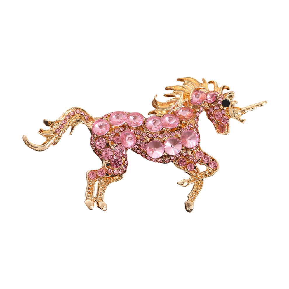 Pink Trendy Unicorns Theme Pin Sturdy Alloy Construction For
