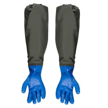 Aquarium Cleaning Gloves Long Waterproof Extended Arm Protection Comfortable Heat Resistant Reusable
