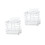 kitchen storage containers chopstick holder wall organizer iron white 1