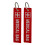 Emergency Component Kit Identifier Red Twill Fabric With-2 1