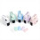 10PCS Battery Side Cover for Mini12 Camera Color Fitting Replaceable A 6