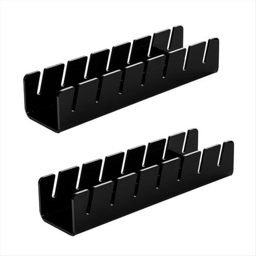 2PCS Hat Stand for Baseball Caps,Hat Organizer Acrylic Display 7 Caps