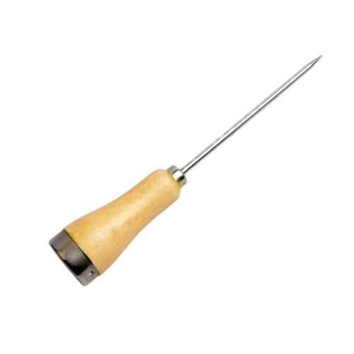 Freezer Ice Chisel, Stainless Steel Single Fork Ice Axe  Builtin Ice Breaker Tool
