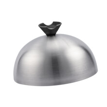 Burger Cover Cheese Melting Dome Stainless Steel Pot Lid for Griddle BBQ Cooking 12cm