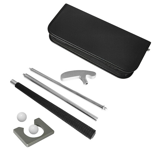 Putting-Set mit Putter, 2 Bällen, Putting Cup für