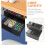 Under Desk Adhesive Storage Drawer Organizer with Large Capacity for Office Classroom Dorm 3