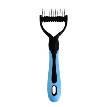Multiuse Pet Grooming Comb Shedding Furs Remover-Blue small