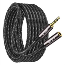 3.5mm AUX Stereo Audio Cable Male to Female Headphone Extension Cable
