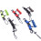 Scubas Diving Coiled Lanyard Quick Release Clip AntiLost Underwater Spring Coiled Camera Strap for Diving Light Black 3
