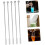 10Pcs Stainless Steel Reusable Coffee Stirring Spoon 3