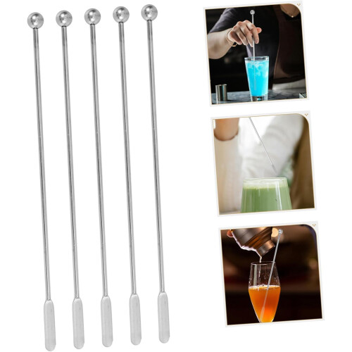 10Pcs Stainless Steel Reusable Coffee Stirring Spoon 2