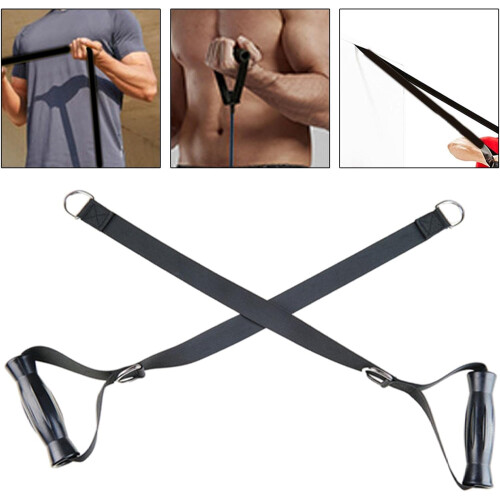 Rope Power Cable Machine Attachments Rope with Handle  Accessories for Abdominal Exercises Gym 1
