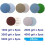 Round Sanding Discs, Hook Loop Sandpaper, 25 Pieces, 125mm, Grit 10005000 3
