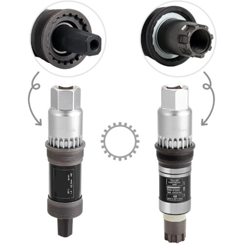 Bicycle bottom bracket remover, crank puller, 20 teeth, bottom bracket cup tool, antidrip tool Ref: 1770 1