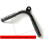 Fitness V Shape Lat Pull Bar, Black Triceps Bar with Rubber Handles, Cable Pull Handle Curl Strength Training Pull Handle for Fitness Accessories 3