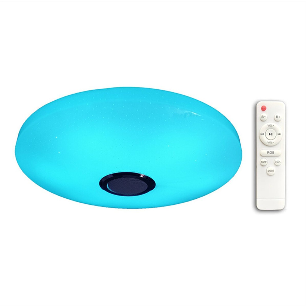 12 Inch Ceiling Light With Remote Control Rgb Bluetooth Speaker 24W Le 4852827066679