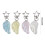 Chic Wing Keychain Decors for Purses Backpacks Trendy-Yellow 4