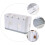kitchen shelf chopsticks cage storage seamless shelf household rack white 4
