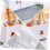 kitchen shelf chopsticks cage storage seamless shelf household rack white 5