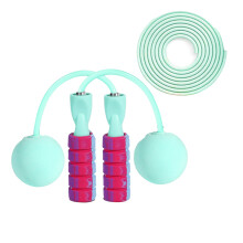 Jump To Success: Fitness Gym Equipment, Calorie Counter Adjustable Weighted Jump Rope, Knot-Free Speed Skipping Tool for Men Women Kids, Stamina Build