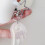 Elegant Winged Bag Charm Jewelry Accessory Scratch-Pink 7