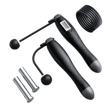 Fitness Jump Rope, Cordless/Rope Jump - Smart Skipping Rope with Counter for Men Women Children, Ergonomic Non-Slip Handle for Speed Boxing Crossfit W