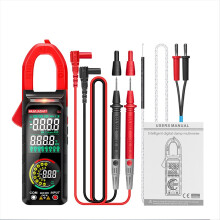 S1 DC/AC Digital-Zangenmessgerät 6000 Counts 400A Ampere-Multimeter Farb-Sc