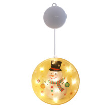 Adornos navideños creativos, luces colgantes acrílicas 3D para decoración de interiores y exteriores, luces LED de diseño especial que funcionan