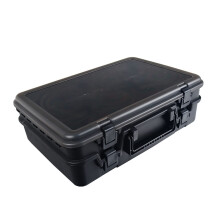 Doublelayered fishing tackle box, multifunctional storage for bait reel accessories, suitable for boats and the sea