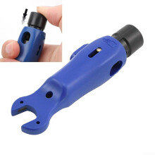 Satellite TV Cable Stripping Tool, RG6/59/7/11 Coaxial Cable Stripper Pliers, Quick and Easy Stripping