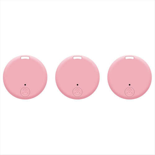 3 Pack GPS Tracker for Vehicles Key Finder Mini Pet Pink 2
