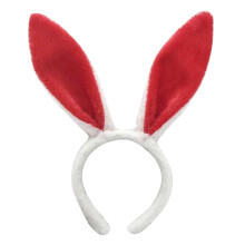 Plush Fleece Bunny Costume, Easter Celebration Decor With Bendable Ears, High-Quality Cloth Ensuring Comfortable Wear At Festivities