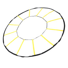 Agilitys Training Ladder, 12 Rungs Circular Speed Reactioning Training Equipment for Soccer Basketball