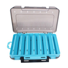 Tackle Box Multi Compartment Fishing Tackle Storage Box Visible Case Double Side Hooks Storage Container Case Ref: 4522