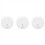 3 Pack GPS Tracker for Vehicles Key Finder Mini Pet White 3