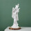 Statue de Krishna en résine blanche, Sculpture du dieu-Blanc 4