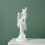 Statue de Krishna en résine blanche, Sculpture du dieu-Blanc 7