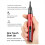 Reciprocating Sander, USB Rechargeable Sanding Pen with 8 Heads, Self- 5