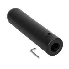 'Nylon Olympic Adapter Sleeve 8''  Convert 1'' Bars or Posts to 2'' Olympic Bars or Posts. Includes Removable End Cap for Longer Posts.' Single