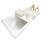 Bath Tub Tray Folding Cover with Dustproof Heat Insulation Board for SpaceSaving Use 1
