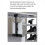 Suspension Mainframe Bracket Host Case Computer Wall Mount Hanger Unde 2