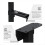 Suspension Mainframe Bracket Host Case Computer Wall Mount Hanger Unde 4