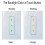 Stück Tuya WiFi Smart Touch Button Switch Connected Electric Curtains B 4
