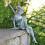 Kunstharz-Kunsthandwerk, Blumen-Feengartenornamente, Türkische Sitzstatue 4