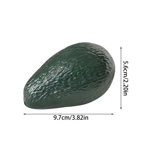 Modèle de fruit artificiel d'avocat réaliste, Texture en 1