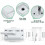 Window Strap Lock, Cam Action White Latch with Fixed Die-Cast, Suitabl 3