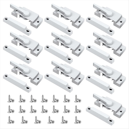 Window Strap Lock, Cam Action White Latch with Fixed Die-Cast, Suitabl 1