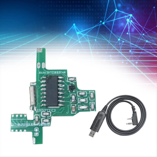 For UVK5/UVK6 SI4732 Intercom Modification Module Filter Amplified Ver 2