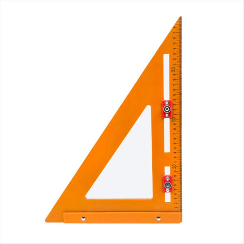 2In1 Rafter Square,Positioning Triangle Ruler Square Tool Adjustable P 1