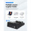 4 Channel Audio Mixer Sound Board Mixing Console Input 48V Phantom Pow 6
